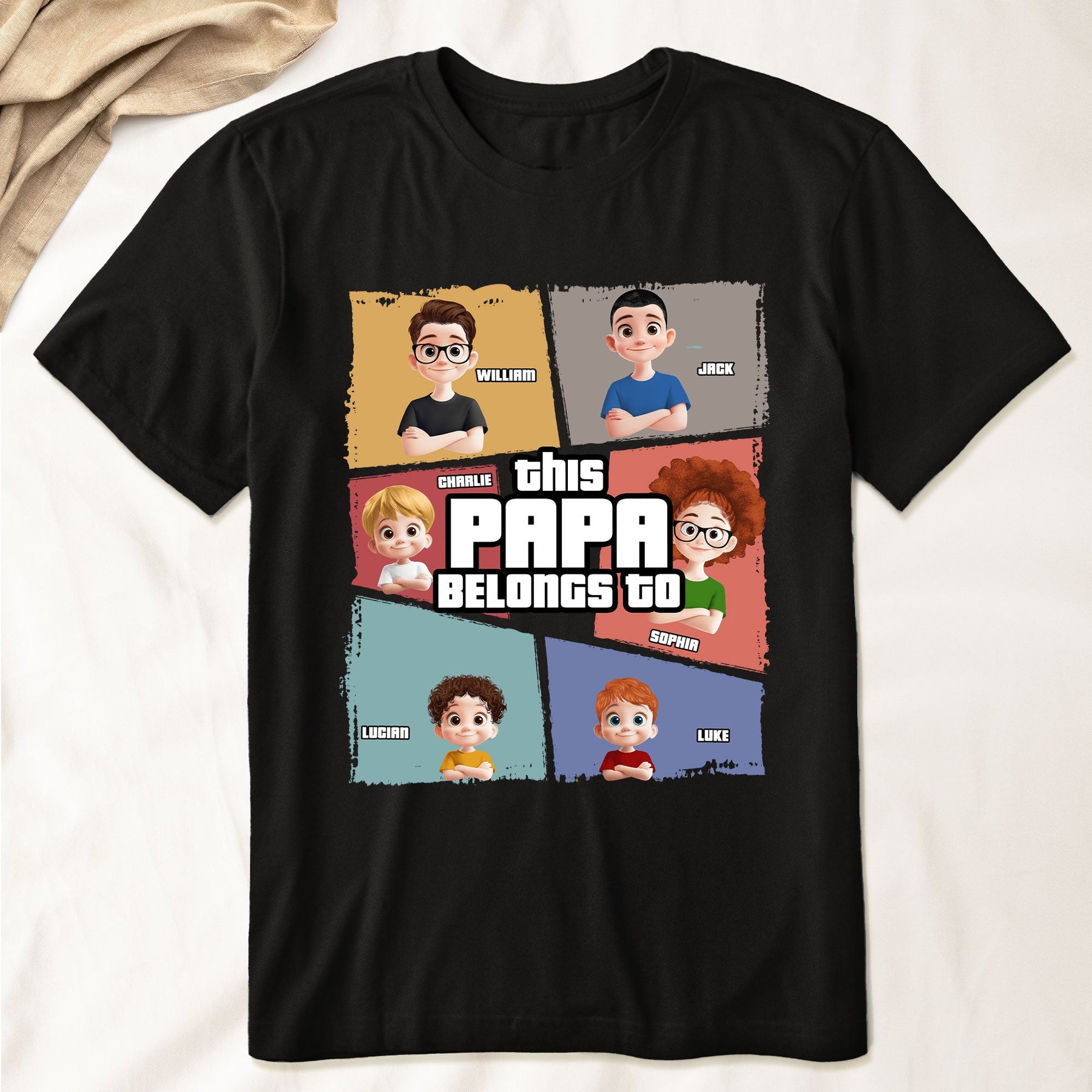 This Papa Belongs To - Custom Father's Day Gift Set