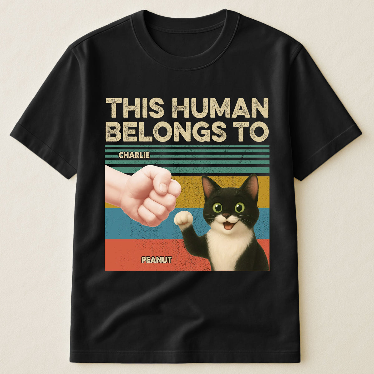 This Human Belongs To - Personalized Shirt