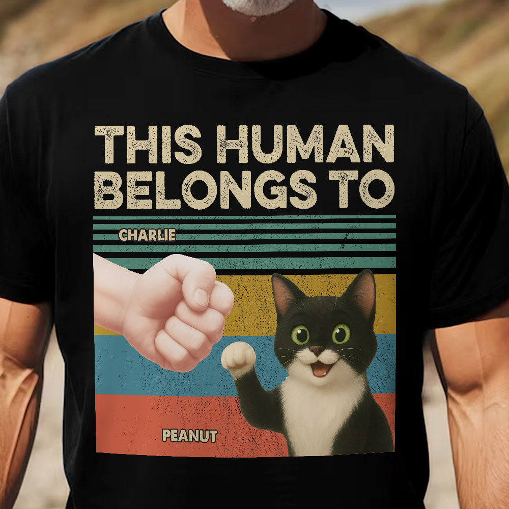This Human Belongs To - Personalized Shirt