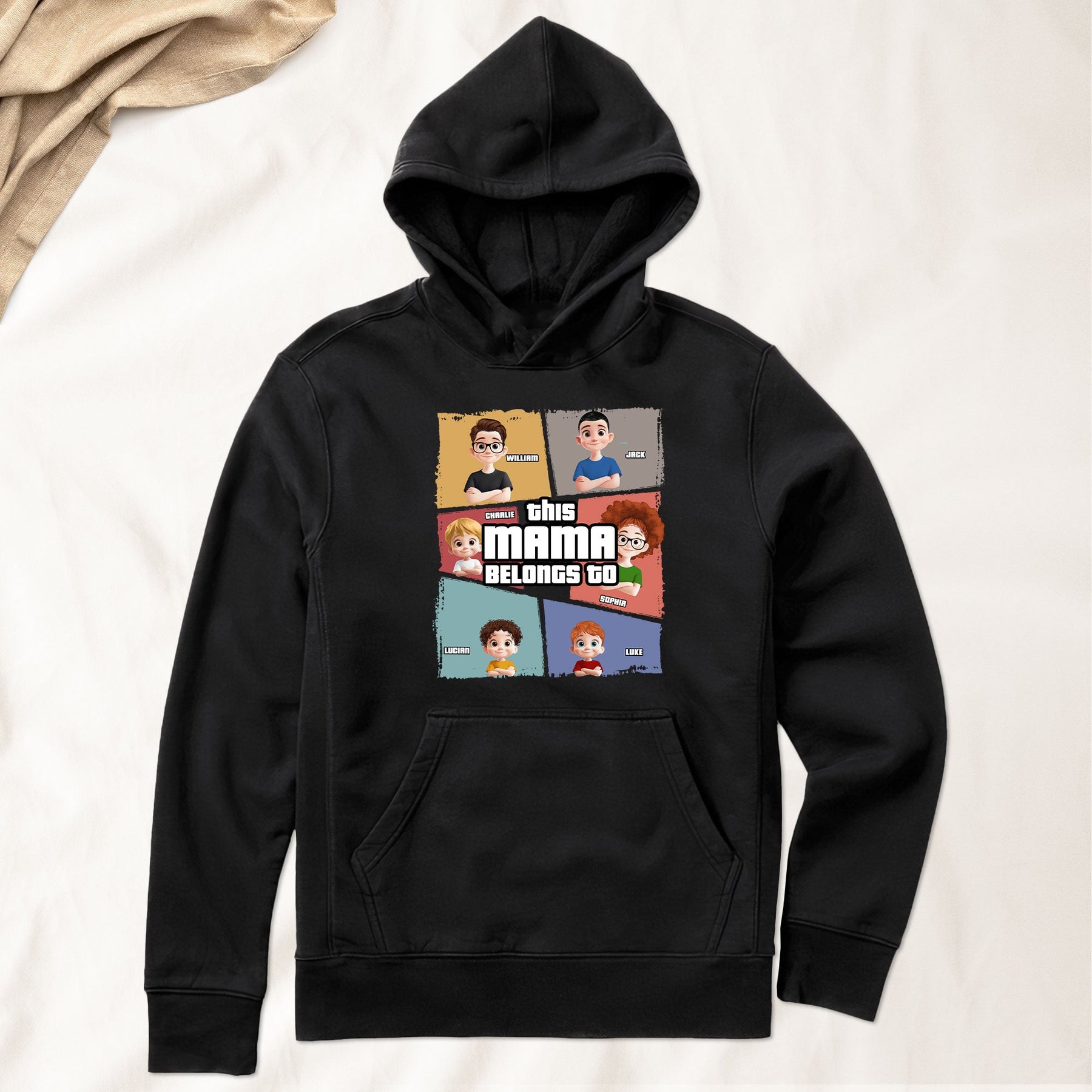 This Mama Belongs To - Personalized Shirt