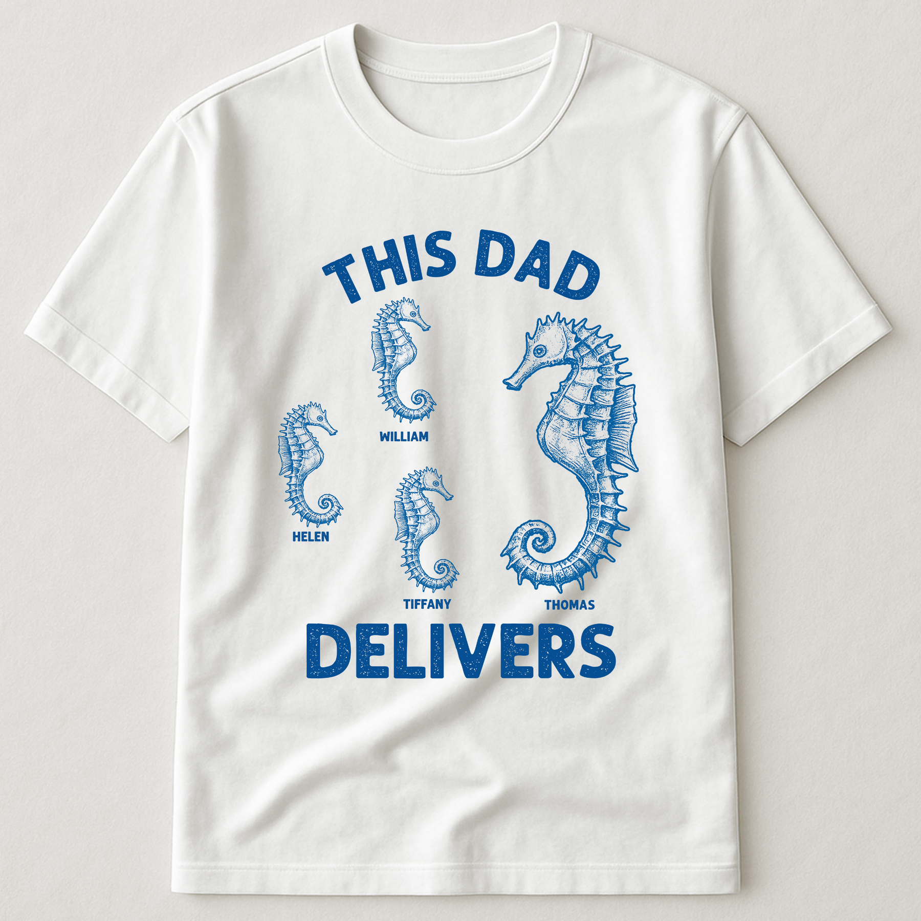 This Dad Delivers - Personalized Shirt