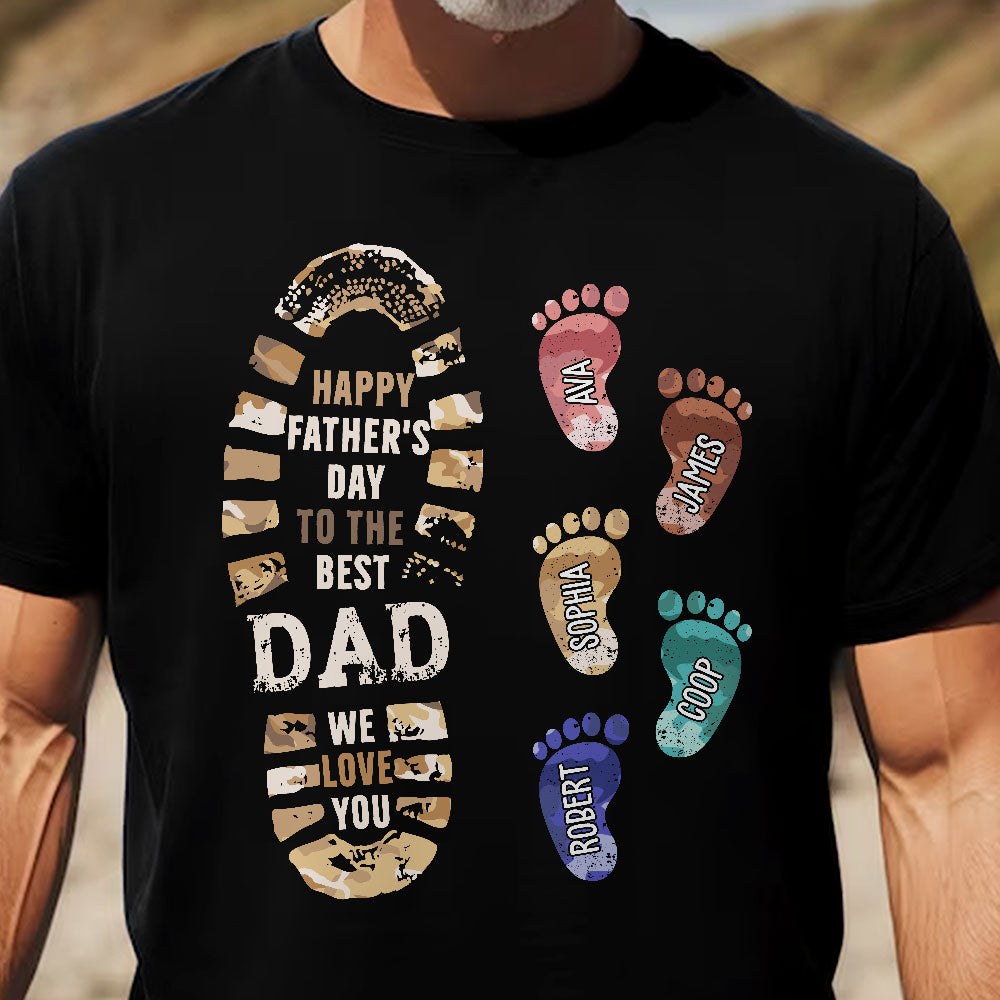 To The Best Dad - Personalized Shirt