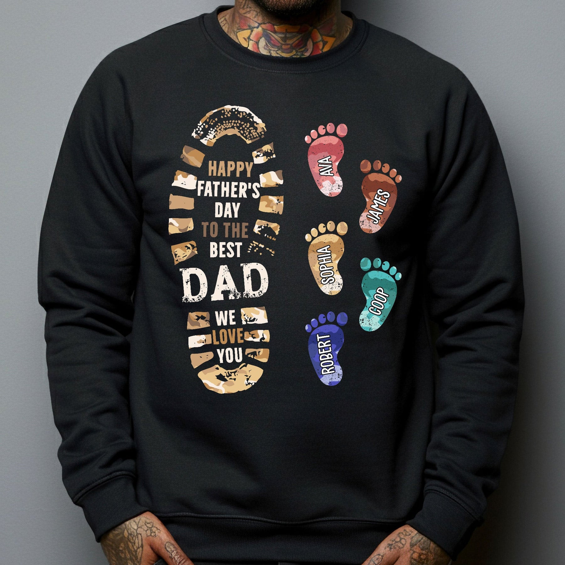 To The Best Dad - Personalized Shirt