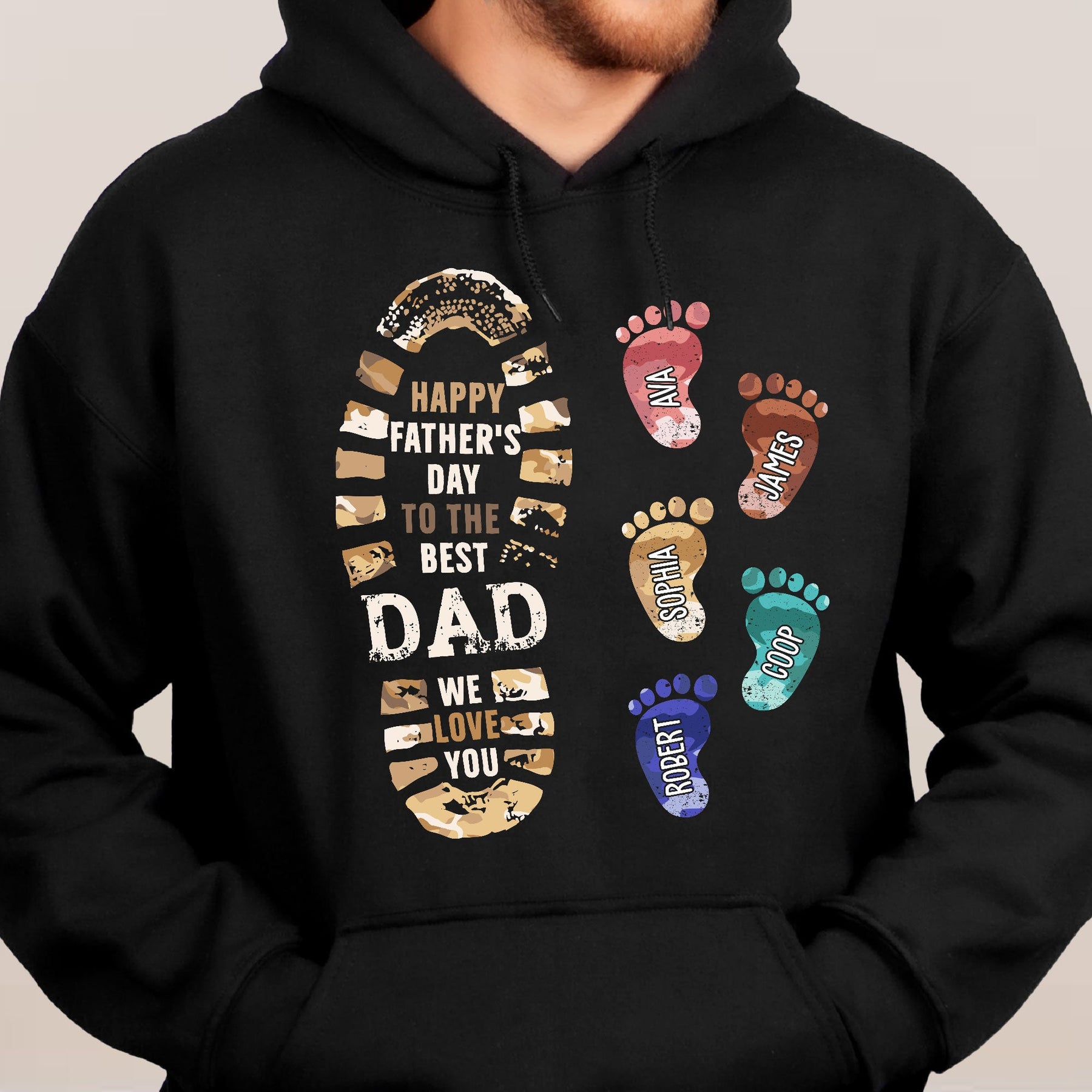 To The Best Dad - Personalized Shirt