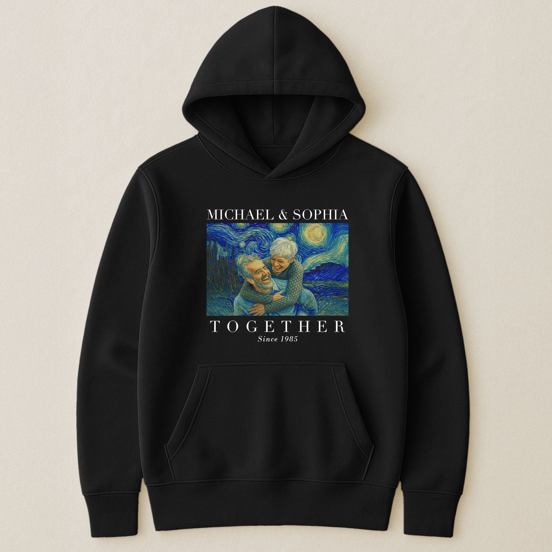 Together Since Couple Shirt Van Gogh Art - Personalized Photo Shirt