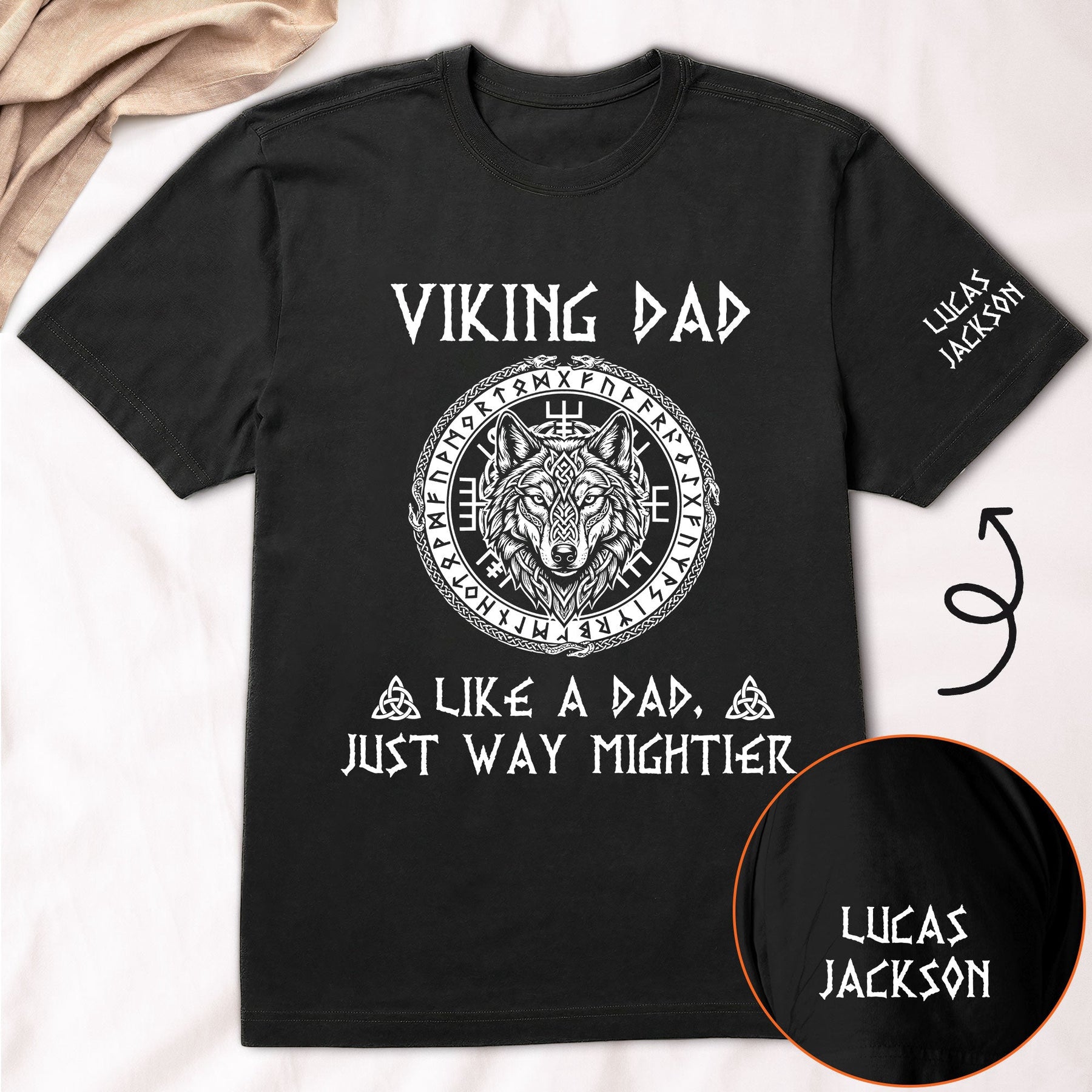Viking Dad - Personalized Shirt