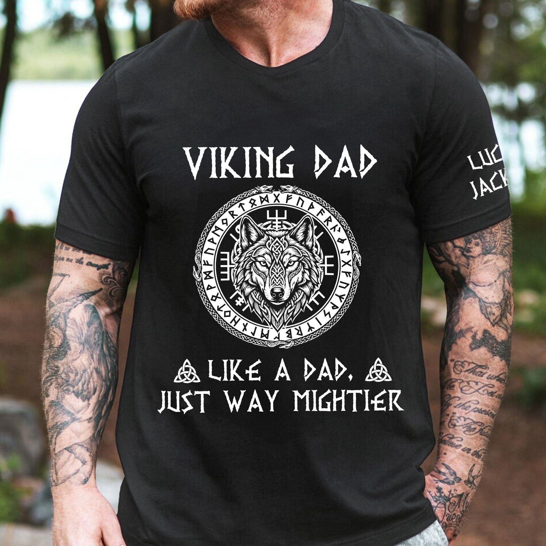 Viking Dad - Personalized Shirt