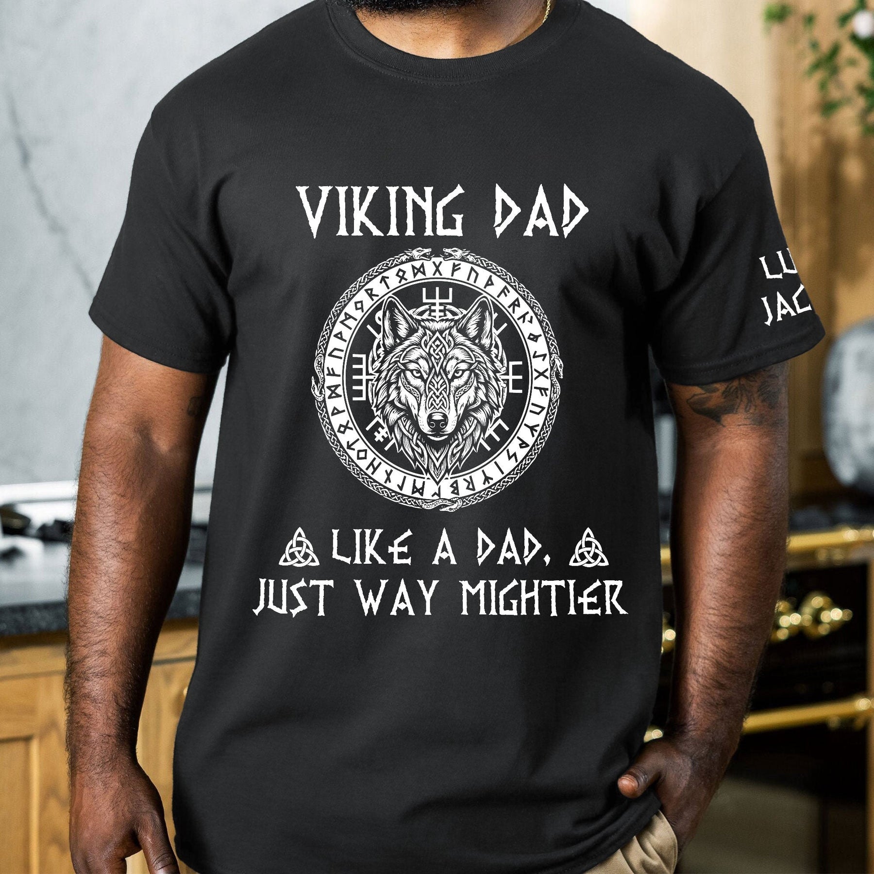 Viking Dad - Personalized Shirt