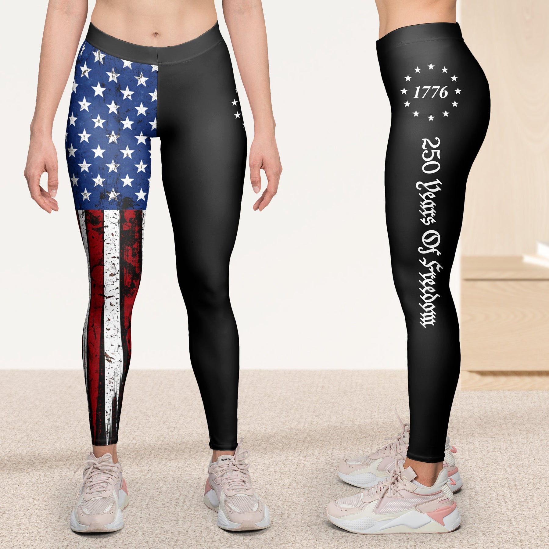 We The People 250 Years Of Freedom - Personalized Leggings