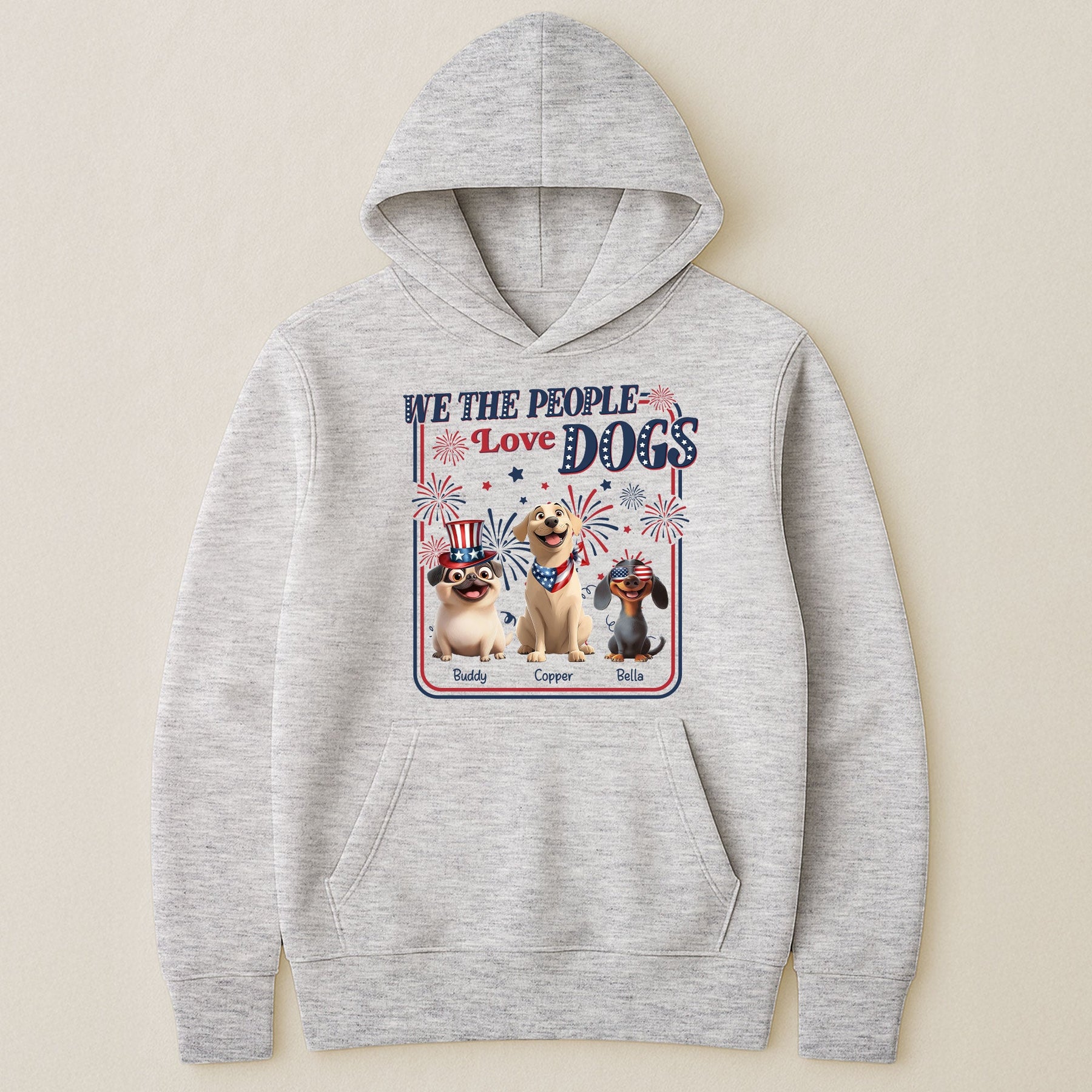 We The People Love Dogs - Personalized Shirt