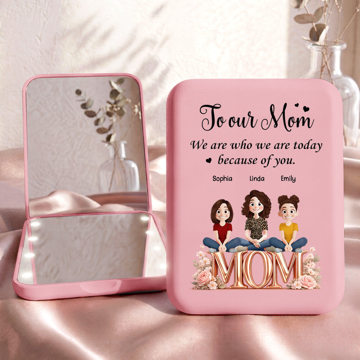 We Are Who We Are Today As A Reflection Of You - Personalized Mirror