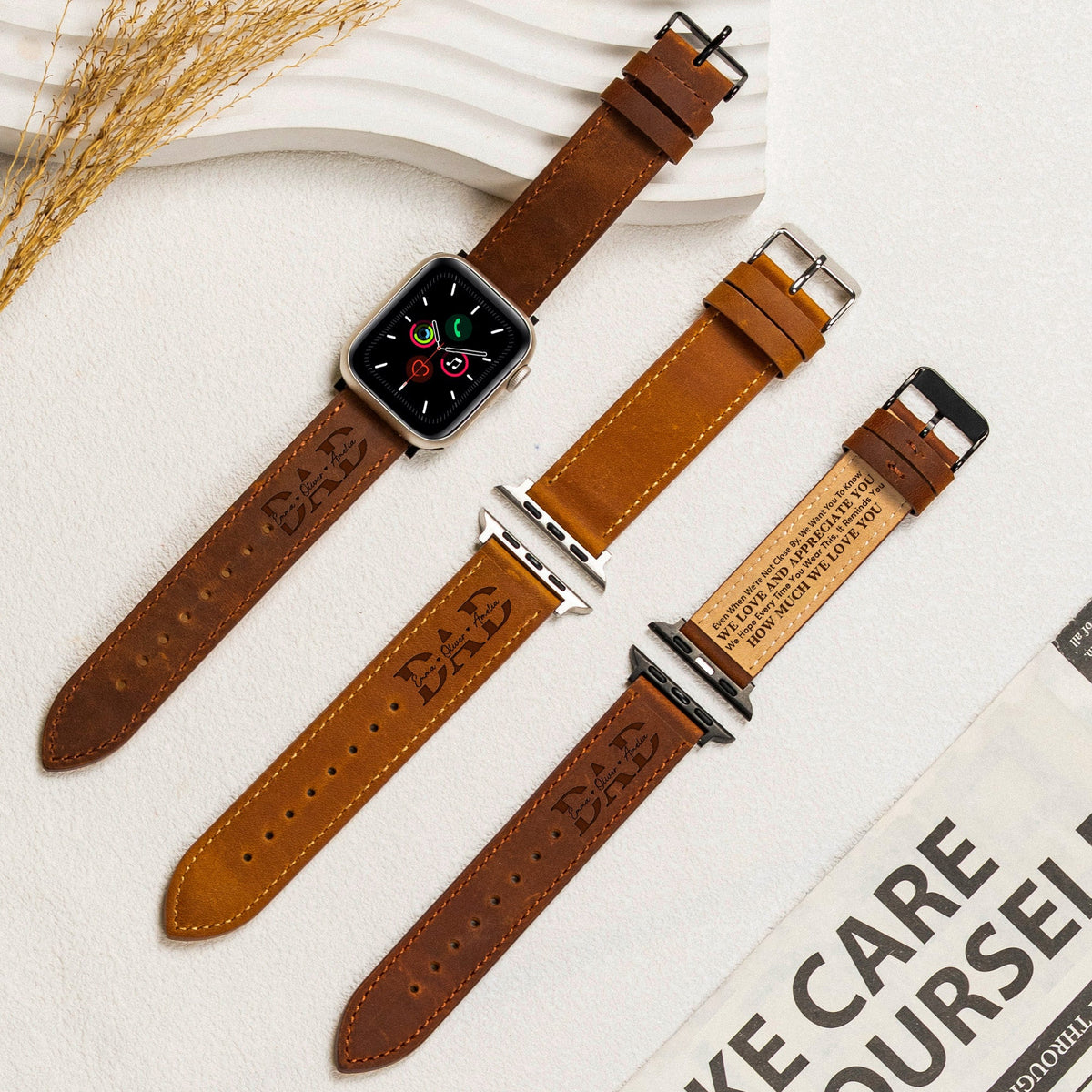 We Hope Every Time You Wear This, It Reminds You How Much We Love You - Personalized Watch Band