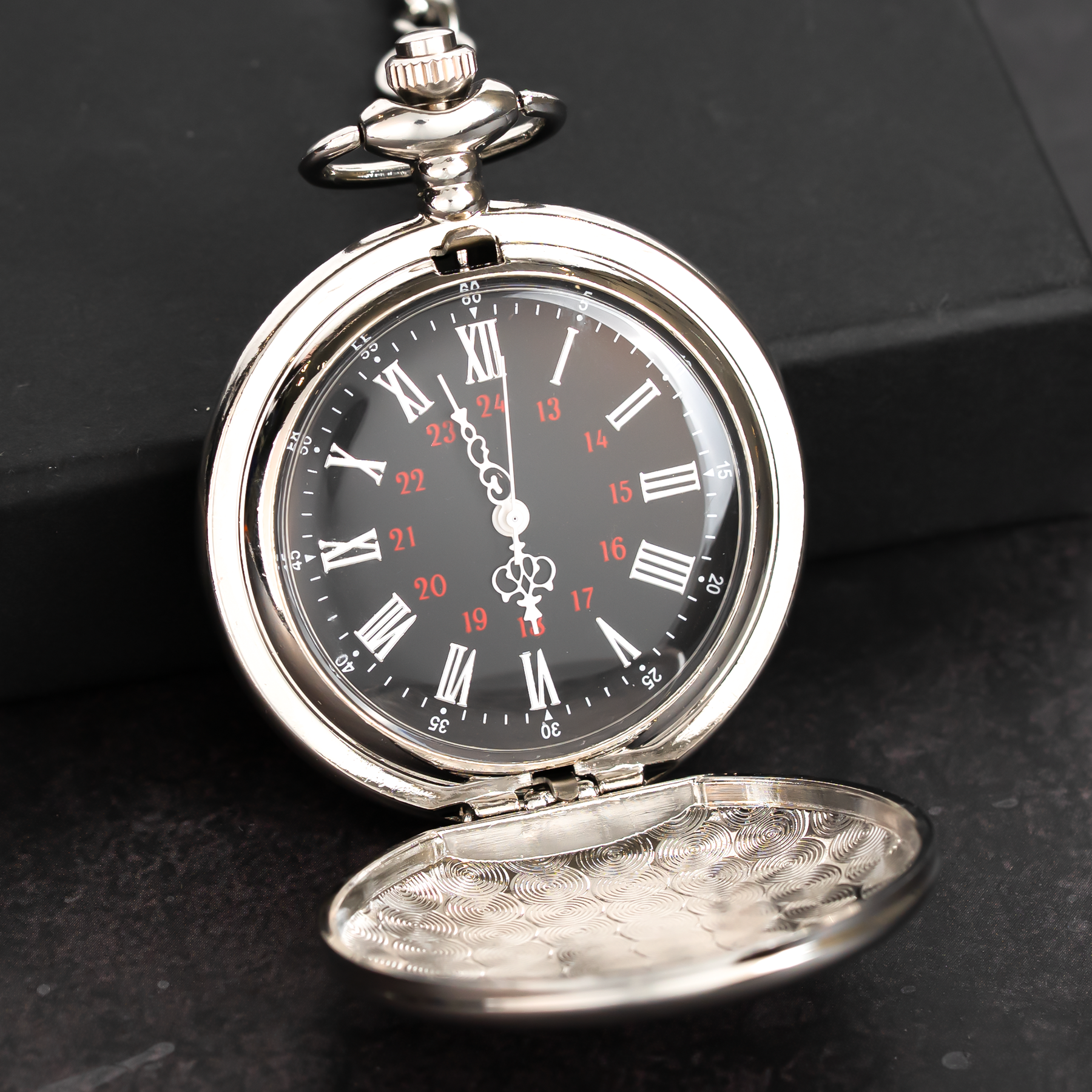 When Life Tries To Knock You Down - Personalized Pocket Watch