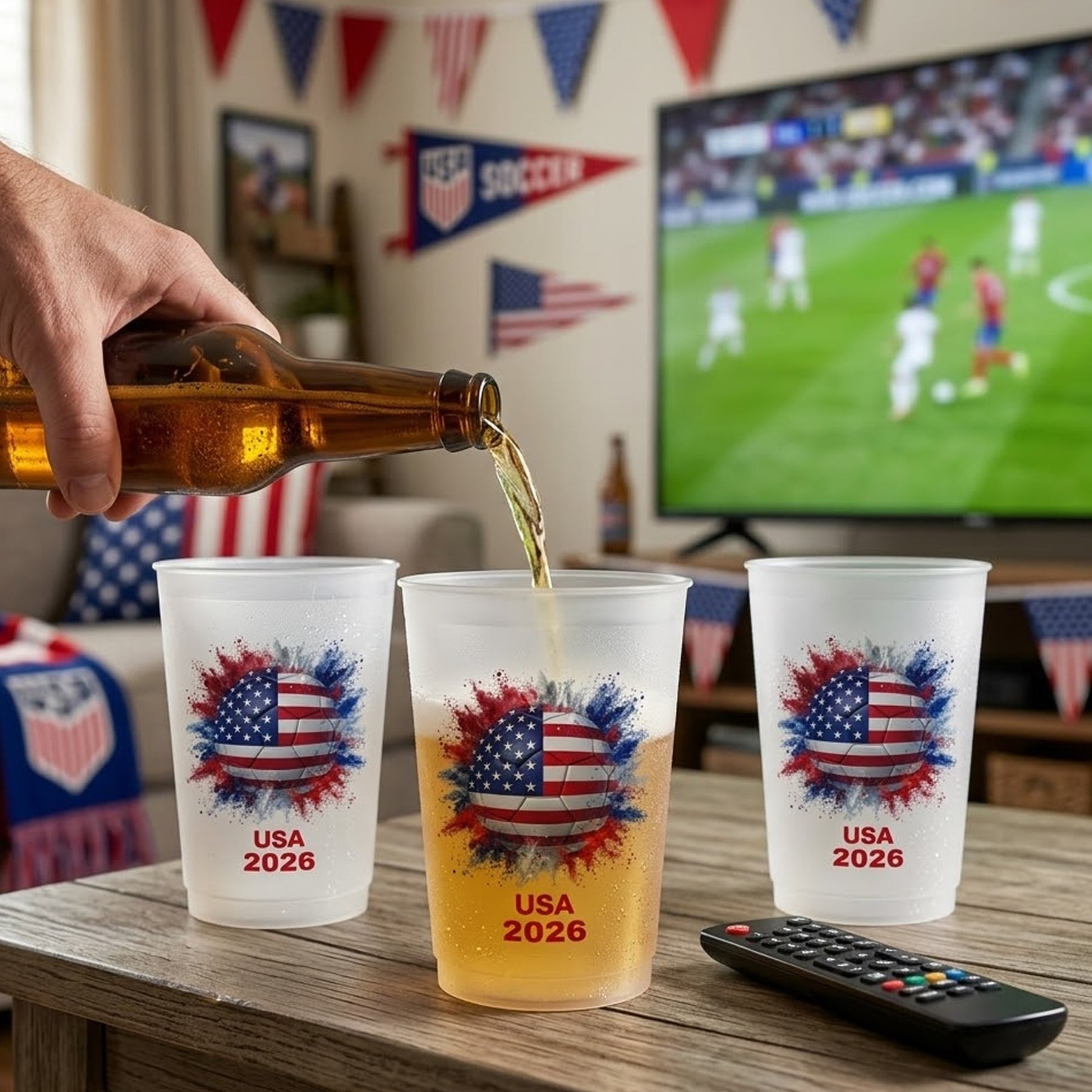 Custom Country Flags - Personalized Cups
