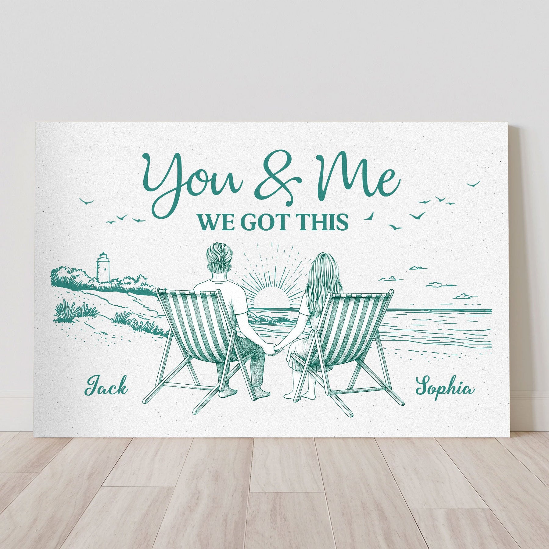 You And Me We Got This Retro Style - Personalized Poster