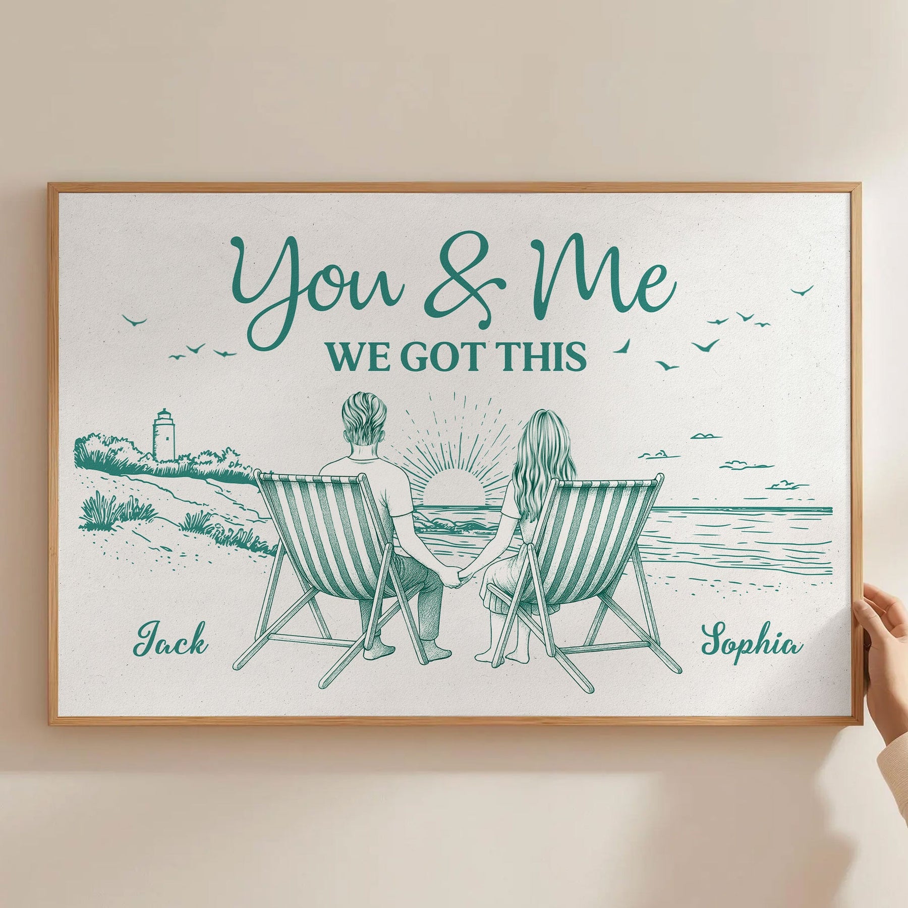 You And Me We Got This Retro Style - Personalized Poster