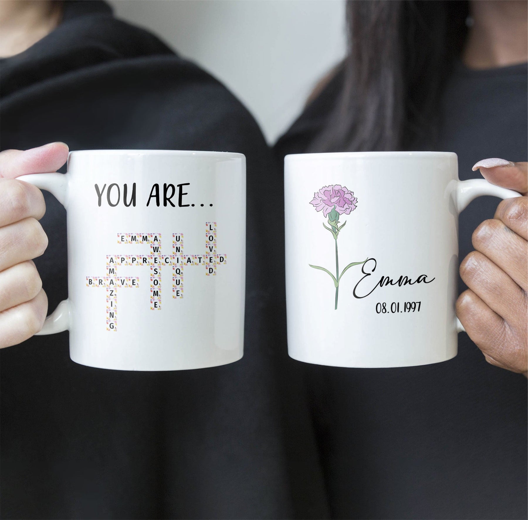 You Are Appreciated Scrabble Affirmation - Personalized Mug