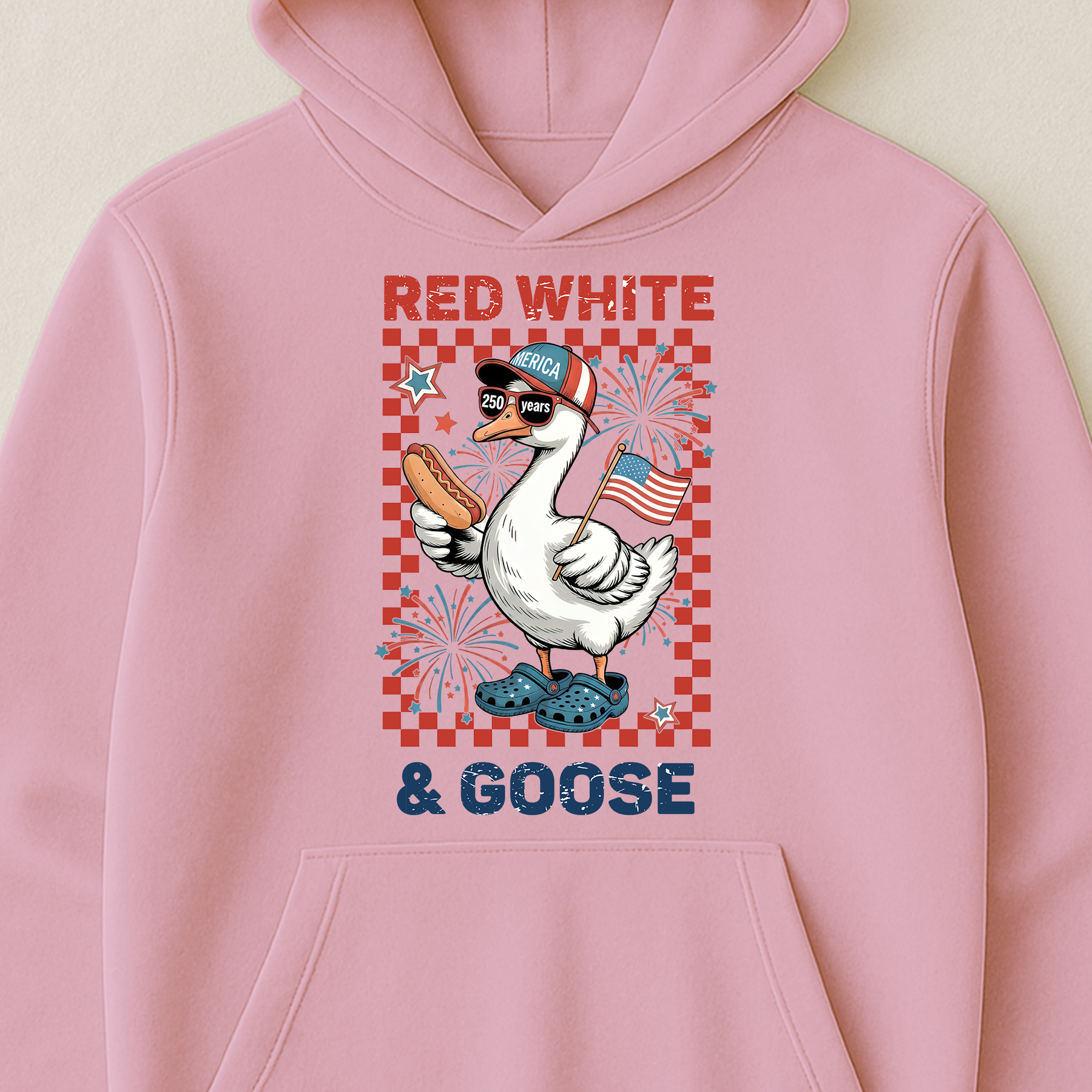 250 Years Red White And Goose - Shirt