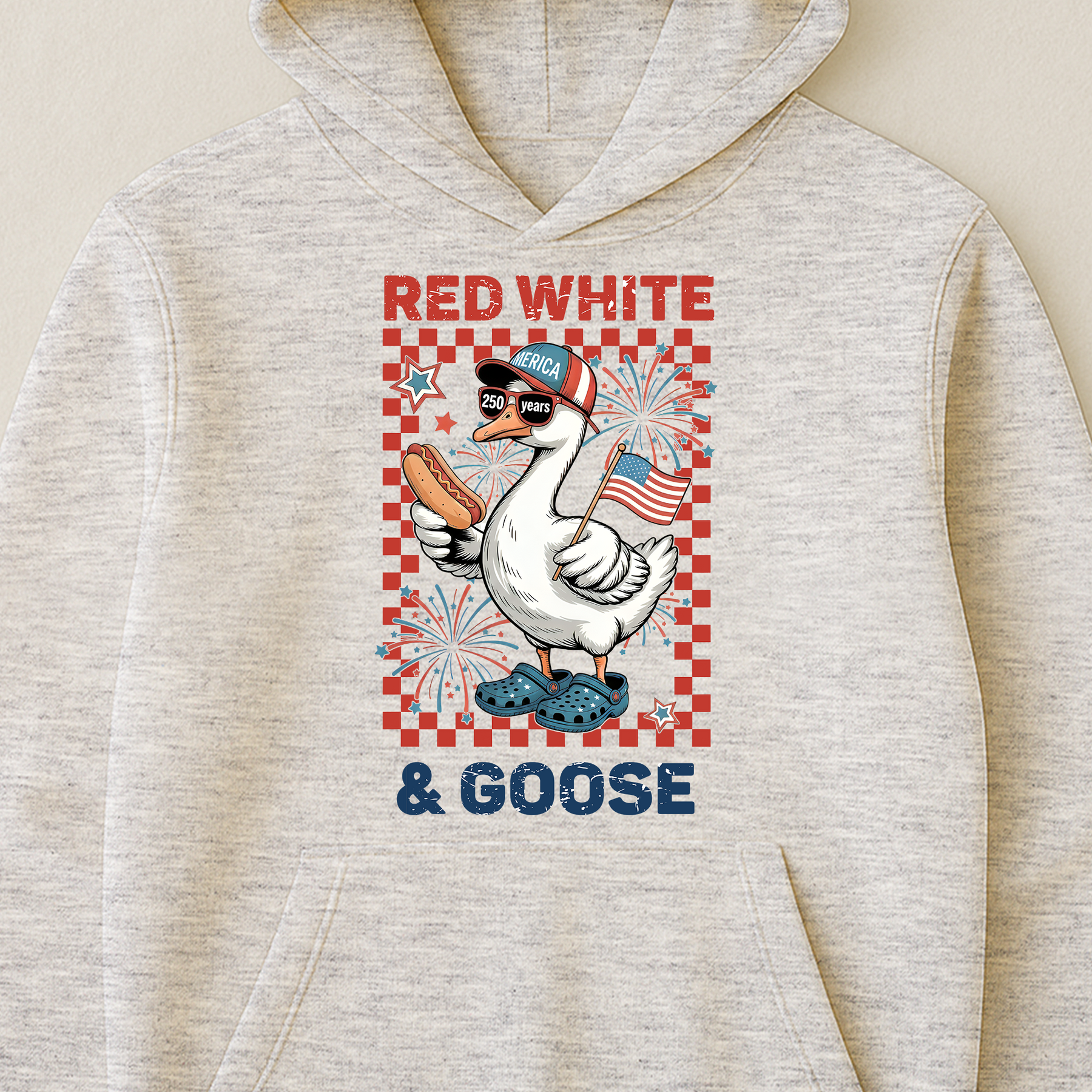 250 Years Red White And Goose - Shirt
