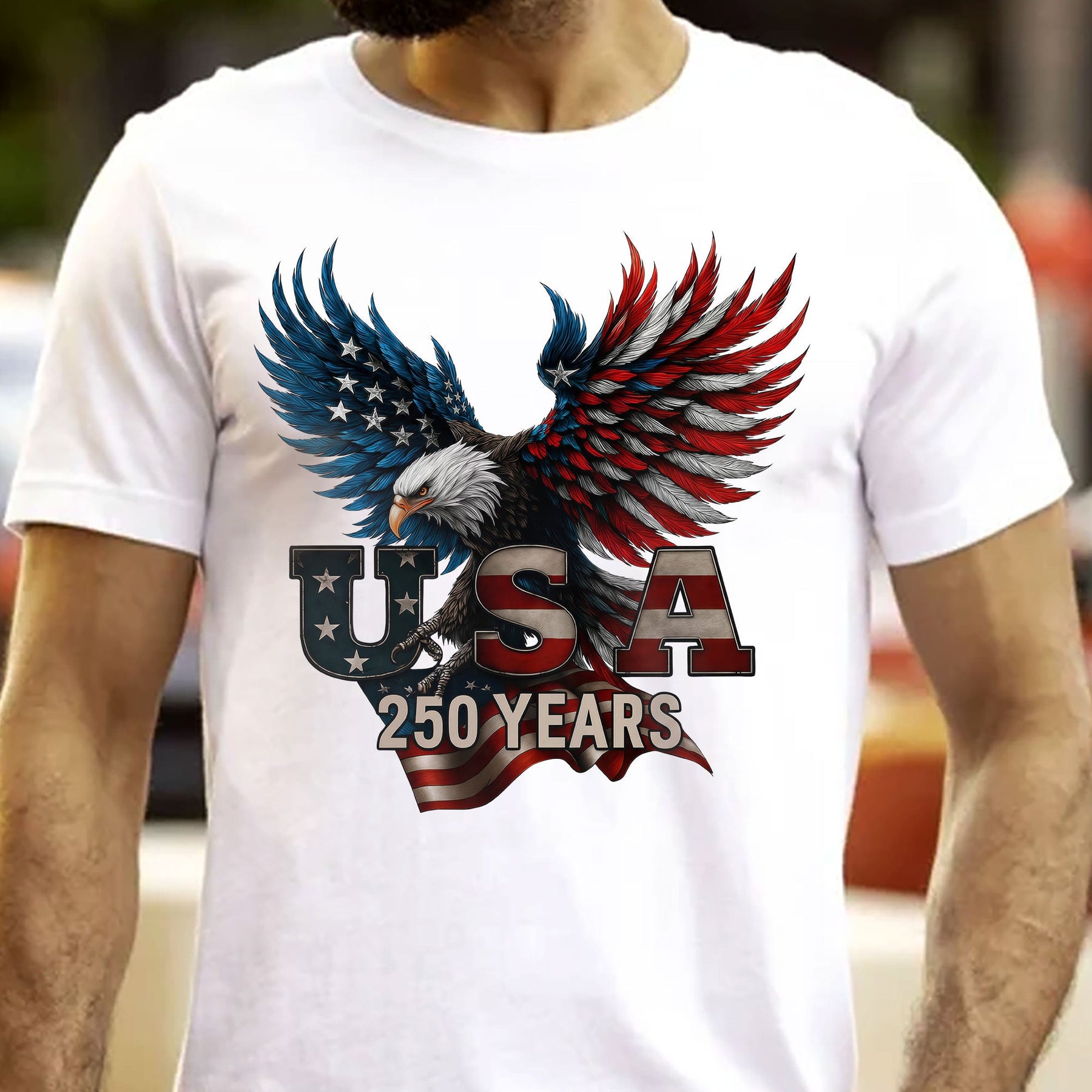 USA 250 Years Majestic Eagle - Shirt