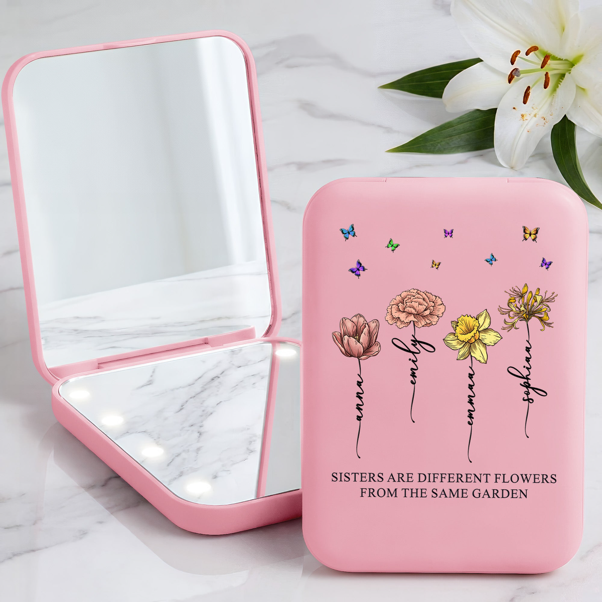It Takes A Long Time To Grow An Old Friend - Personalized Mirror