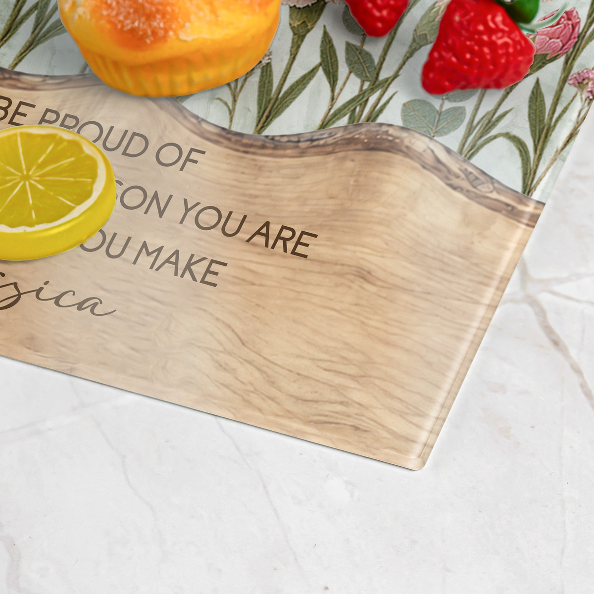 May You Be Proud Appreciation Charcuterie Tray Plaque, Coworker, Nurse, Doctor - Personalized Cutting Board