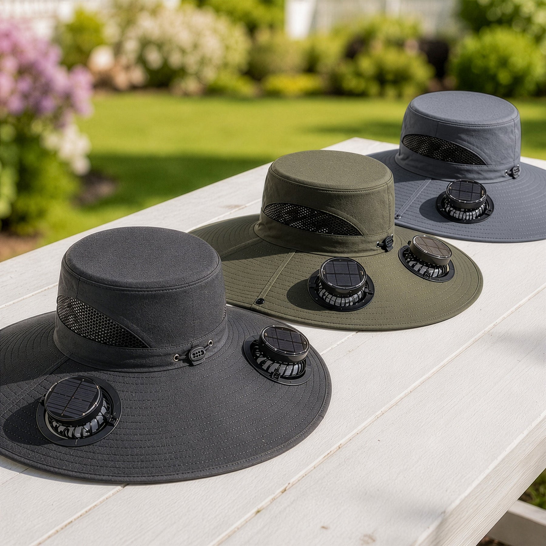 Sorry Can't Talk I'm On My Other Line - Personalized Solar Fan Hat