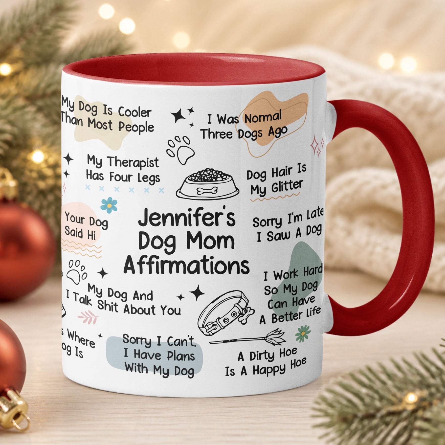 Pet Lover Affirmation Mug - Gift For Pet Lover - Personalized Mug