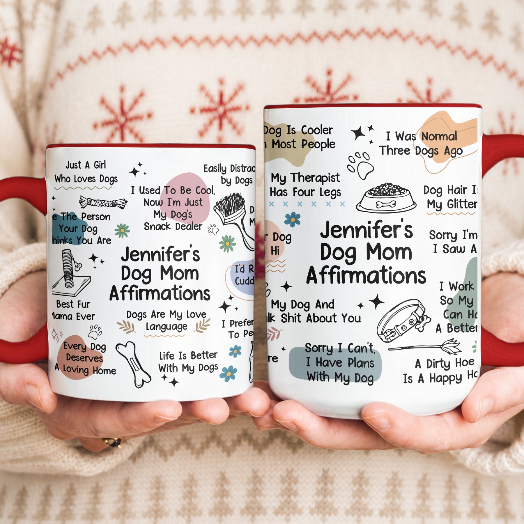 Pet Lover Affirmation Mug - Gift For Pet Lover - Personalized Mug