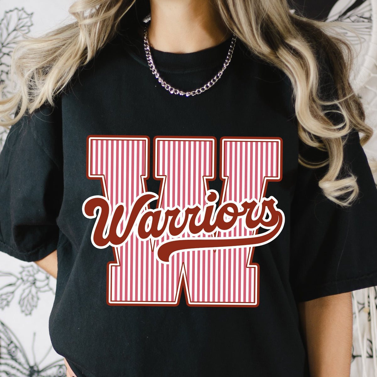 School Inital Gingham Pattern - Personalized Shirt